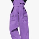 WDIRARA Girl's Two Piece Denim Overalls Clothing Set Round Neck Sleeveless Workwear with Pockets Size 10Y