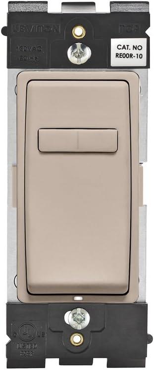 Leviton Renu Dimmer Switch Companion for Multi-Location Dimming, RE00R-CA, Caf Latte
