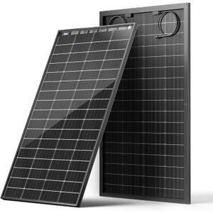 HQST N-Type 16BB 200 Watt Bifacial Solar Panel, with 25% Efficiency, Grade A+ Cells, IP65 Rating for RV, Trailer, Marine, Home Rooftop, Farm, Off Grid