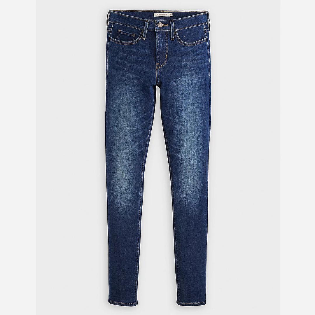 LEVI'S Blue Denim 311 Shaping Skinny Hypersoft Mid-Rise Jeans 16 Short / 28 L30