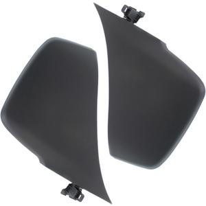 Front Bumper End Caps for Toyota Tacoma 2012 2013 2014 2015, With Wheel Opening Flares, Set of Pair Driver & Passenger Side, Replace# 5211304050 5211204050 TO1004177 TO1005177