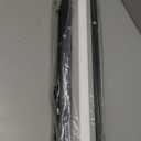 2Pack 47.2inch Long Outdoor Modern LED Wall Light,38W Waterproof IP65 Warm White 110V led Wall Mount Lighting Fixture Rectangular Black Wall Lights Elegant Frosted White Acrylic Anti Rust