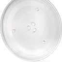 11.25" Microwave Glass Turntable Plate Replacement for GE and Samsung- 11 1/4" Microwave Glass Turntable Tray Replaces ME16K3000AS, ME17R7021ES, WB49X10097,WB39X0078,WB49X10034 by APPLIANCEMATES