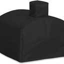 WNANAN Pizza Oven Cover for Big Horn Outdoors Gas Pizza Oven,600D Heavy Duty Waterproof Cover,Black