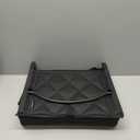 Sheenive Stadium Seats for Bleachers with Back Support, Bleacher Seats with Backs and Cushion Wide, Padded Portable Folding Comfort Stadium Chair with Shoulder Strap, Perfect for Sports Events (Black)