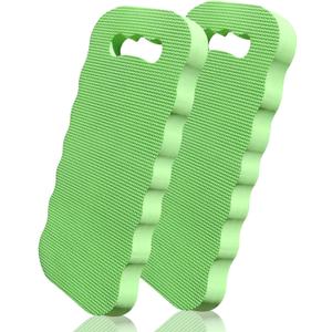 Thick Kneeling Pad 2 Pack, Waterproof, Comfortable Garden Kneeling Pads Stain Resistant, Multi-Functional Kneeler Pad for Gardening, Baby Bath, Yoga, Praying and Exercise (Green)