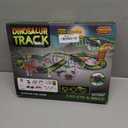 268 PCS Race Tracks Dinosaur Toys for Kids 3-5, Glow in The Dark Magic Toy Set, 2 Dinosaur Cars Track, Flexible DIY Track Set, Birthday Gift for Age 3-9 Boys Toddler Girls