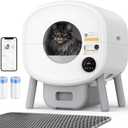 Self Cleaning Litter Box - 65L Automatic Cat Litter Box, Smart Self Cleaning Litter Box for Multiple Cats with APP Control, Arenero para Gatos Autolimpiable - NEO-1-65