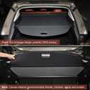 OEM Style Cargo Cover for Mazda CX50 CX 50 Hybrid 2025 2024 2023 Accessories, Retractable Trunk Cover Security Shield Shade Privacy Screen with 2pcs Car Headrest Hooks for 2026 Mazda CX-50