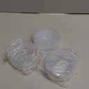 49 Feet Clear Weather Stripping Door Seal, Draft Seal Tape for Doors, Silicone Draft Seal Insulation Tape Strip, Under Door Seal Strip for Window and Door Bottom 3 Rolls Total 49ft (Width 35mm)