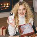 for iPhone 14 Plus Case, Doodle Happy Collage Pattern, Military-Grade Drop Protection, Cute Soft Slim TPU Protective Cover with Camera Lens Protection for Women & Girls (GraffitiFloral)