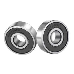 2 Pack 6203-2RS Sealed Deep Groove Ball Bearings 17mm x 40mm x 12mm, Double Rubber Sealed, Pre-Lubricated, High RPM Support for Electric Motors, Garden Machinery, Automotive, Industrial Application