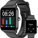 Smart Watch(Answer/Make Call), 1.69" Fitness Tracker with Heart Rate Blood Oxygen Monitor, Sleep Monitor Health Tracker, 100+ Sports Modes, Step Counter, IP68 Waterproof Fitness Watch for Android iOS