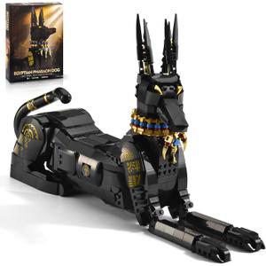 BNG Dog Building Set for Adults,Animal Dog Model Building Blcoks for Home Decor,Easter Gifts for Adult and Boy(1208PCS)