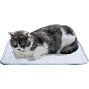 Pet Cooling Mat, Chew & Scratch Resistant QMAX>0.5 for Mini Dogs & Cats Up to 10 lbs, S 18''*14'' Machine Washable Non-Skid Portable Easy to Fold Crate Pad