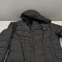 wantdo Women's Puffer Jacket Warm Padded Winter Coat Long Quilted Jacket  (Medium, Black)