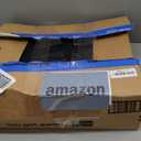 SPORT BEATS Stadium Seats with Back Support Bleacher Chairs with Back and Cushion Thick Padded Bleacher Seats Includes Shoulder Strap Black 1pc Regular - 17" W x 12" D x 16.5" H