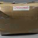 Pink Christmas Tree Skirt 72 Inch, Extra Large Faux Fur Tree Skirt, Thick Soft Plush Big Xmas Tree Skirts with Satin Ribbon Ties for Outdoor Indoor Merry Christmas Party 6/7/7.5/9ft Tree Decoration