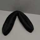 Soft Car Steering Wheel Cover for Sedan, SUV, Warm Luxury Velvet, Odorless, Universal, Anti Slip, Summer Winter, Black, Standard Size[14" 1/2-15"](37-38cm)