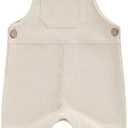 Ledy Champswiin Infant Boy Girl Overalls Gender Neutral Baby Solid Color Clothes Suspender Pants 3 months