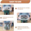 40 PCS Kitchen Disposable Dust Cover, Appliance Dust Covers, Thickened Elastic Dust Cover for Air Fryer, Blender, Coffee Maker, Slow Cooker, Toaster Oven Blender Pressure Cooker Accessories