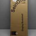 SEIRIONE Sturdy Kids Bookshelf,4-Tier Book Shelf for Kids Room with Tear-Proof Oxford Fabric-Nursery Room Playroom Classroom,Deep Slings to Keep Books Upright,Ideal Height for Toddler Age 3+, White