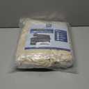 H.VERSAILTEX Stretch Armchair Cover 2 Piece Chair Covers for Living Room Furniture Cover Suit for T Cushion/Box Cushion, Spandex Jacquard Fabric Small Checks(Armchair-Standard, Natural)