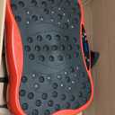 Vibration Plate Exercise Machine, Health & Fitness Full Body Vibration Platform, Portable Vibration Plate Platform for Weight Loss Home Fitness, Lymphatic Drainage, w/Resistance Bands+Remote (Red)