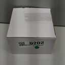 Zubebe 24 Pcs 4 Inch Christmas Blank White Ball Ornaments Plastic White Matte Flat Discs Christmas Tree Ornaments Xmas Hanging Ornament Decorations for DIY Crafts Painting Drawing