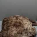 Bedsure GentleSoft Sherpa Fluffy Throw Blanket - Fleece Warm and Cozy Throw for Women Gift, Plush & Fuzzy Faux Fur Christmas Blanket for Couch, Sofa, Bed Decor, Tie Dye Design, Brown, 50x60 Inches