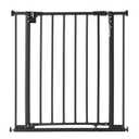 Toddleroo by North States - Light The Way Baby Gate: Metal Safety Gate for Stairs & Doorways with Light Sensing LED - Adjustable 28.5 to 38.25 Inches Wide - 29.3 Inches Tall - Matte Bronze