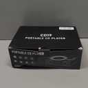 Portable CD Player with Bluetooth 5.3, Greadio CD Player with Speakers for Home, 4000mAh Rechargeable Retro CD Music Player with Remote Control, LED Display, Supports USB/TF/AUX, Optical Input