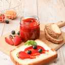 24 Pack 8 oz Mason Jars with Regular Lids - Mini Glass Clear Mason Jars, Small Half Pint Canning Jars with Airtight Lids for Jam, Honey, Baby Foods, Overnight Oats, Party Favors