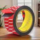 Double Sided Tape Heavy Duty, Strong Adhesive Waterproof Foam Tape, High Temperature Resistant Adhesive Strips for Walls, Automotive, Outdoors (10Ft x 0.6In)