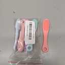 Classicseali 8PCS Silicone Pore Scrubber for Face, Soft Face Scrubber Silicone, Gentle Manual Noses Cleaning Brushes, for Sensitive Skin, Blackhead Removal, Exfoliation, Massage, Cleansing, 4 Colors