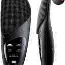 COSLUS Face Scrubber Facial Cleansing Brush: Silicone Portable Waterproof Rechargeable Face Wash Brush, 4 Cleansing Modes, Electric Face Exfoliator for Men Women Cleaning, Exfoliating, Massaging (Black)