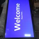 21.5 inch Computer Monitor 1920x1080 PC Monitor with HDMI VGA AV BNC USB Ports, 60Hz, 5Ms, VESA, Display Build-in Speakers for Office Home