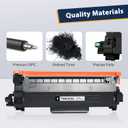 TN830XL Toner Cartridge Compatible Replacement for Brother TN830XL TN830 XL/V/R TN 830 for Brother DCP-L2640DW HL-L2460DW HL-L2480DW HL-L2400D HL-L2405W MFC-L2820DW Printers (4 Black)