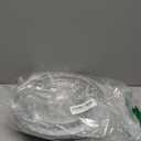 4 Pack (2) 6" & (2) 8" Electric Stove Burner Covers, Drip Chrome Pan Set Replacement for GE/Hotpoint WB31T10010 and WB31T10011