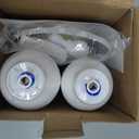 Membrane Solutions Inline Water Filter Kit for Refrigerator and Ice Maker, Reduces Chlorine Taste and Odor, Compatible with 1/4" & 3/8" Pipes, Ideal for Drinking Water and Filtered Ice, 2 Pack