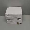 CD Mailers - 100-Pack, 6x6-Inch, White Flat Square - 450 GSM Thick Cardboard Envelopes for DVDs, Photos & Trading Cards