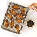 Nordic Ware Naturals Quarter Sheet with Oven-Safe Nonstick Grid
