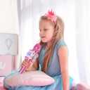 Amazmic Toys for Girls, Kids Karaoke Microphone Toddler Microphone for Kids with Lights, for Girls, Birthday Party Boys Toy Age 3 4 5 6 7 8+(Light Pink)