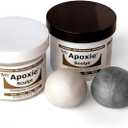 Apoxie Sculpt - 2 Part Modeling Compound (A & B) - 1 Pound, White/Stone White