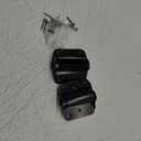 QCAA Heavy Duty Adjustable Spring Hinge, Thicker, 3", Black,Made in Taiwan, 2 Pack