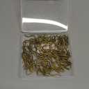 Outus 58 Pack Metal Curtain Hooks Pin On Drapery Hooks 1.2 x 1 Inch for Window,Door,Shower Curtain(Oil-Rubbed Bronze)