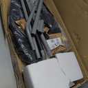 BCAN 40/48" Foldable Mini Trampoline Max Load 330lbs/440lbs, Fitness Rebounder with Adjustable Foam Handle, Exercise Trampoline for Adults Indoor/Garden Workout (Black)