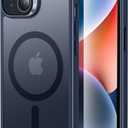 ESR for iPhone 14/13, Translucent Matte Case, Compatible with MagSafe, Military-Grade Protection, Classic Series, Frosted Blue