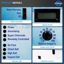 2026 New Upgrade GLX-CTL-RITE Control Unit Saltwater Chlorine Generator Fits for Hayward AQR Goldline Aqua Rite Electronic Salt Chlorine Generator,T-Cell-3, T-Cell-9 and T-CELL-15 Salt Cel,OE:W3AQR3