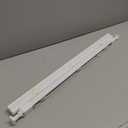 LazBlinds No Tools No Drill 1" Vinyl Mini Blinds, Cordless Blinds for Windows, Light Filtering Horizontal Window Blinds & Shades, 30" W x 48" H, White